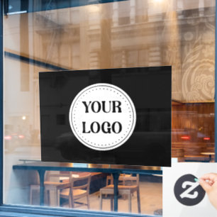 Trendy stijlvol en elegant van merk raamsticker