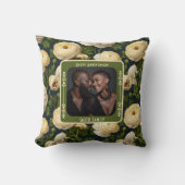 Trendy Stijlvol Huwelijk Sierkussen voor Vrouw (Voorkant)