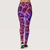 Trendy stijlvol luipaard patroon leggings (Achterkant)