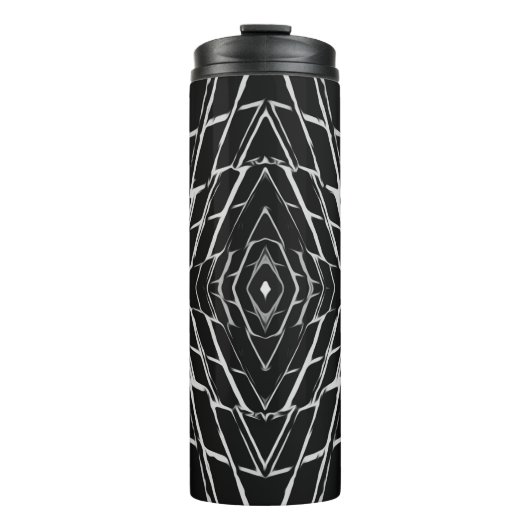 Trendy stijlvol uniek ontwerp thermosbeker (Voorkant)