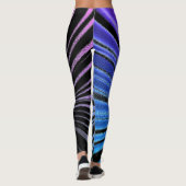 Trendy Stijlvolle Astral Canvas Miami Style Leggin Leggings (Achterkant)