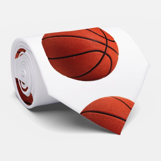 Trendy stijlvolle basketbal Stropdas (Opgerold)