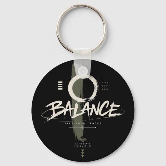 Trendy stijlvolle charme sleutelhanger (Voorkant)
