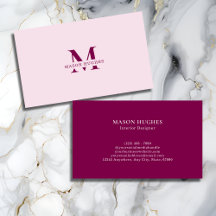 Trendy Stijlvolle Chic Monogram