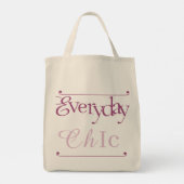 Trendy stijlvolle dagelijkse chique Canvas tas (Achterkant)