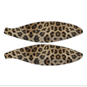 Trendy stijlvolle gedurfde luipaard bont dierenpri basketbal (Panelen)