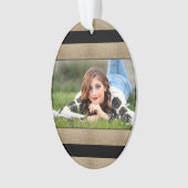 trendy stijlvolle geometrische zwarte en gouden st ornament (voorkant)