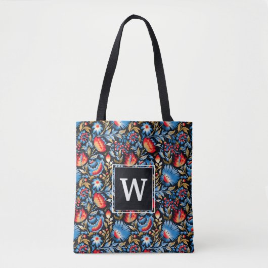 Trendy stijlvolle gepersonaliseerde bruidsmeisje i tote bag (Voorkant)