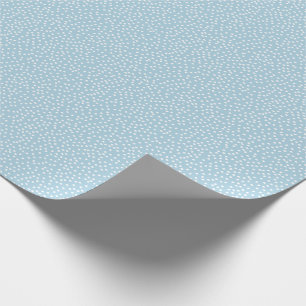Trendy Stijlvolle Jongen Lichtblauwe Polka Dot Cadeaupapier