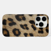 Trendy stijlvolle luipaard bont dier print patroon Case-Mate iPhone case (Achterkant (horizontaal))