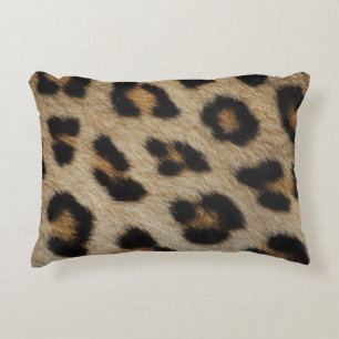 Trendy stijlvolle luipaard bont print dier patroon accent kussen