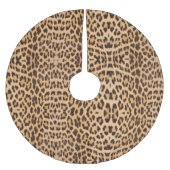 trendy stijlvolle mode leopard print kerstboom rok (Voorkant)