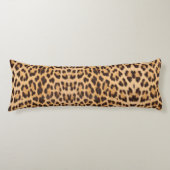 trendy stijlvolle mode leopard print lichaamskussen (Voorkant)
