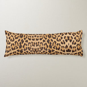 trendy stijlvolle mode leopard print lichaamskussen