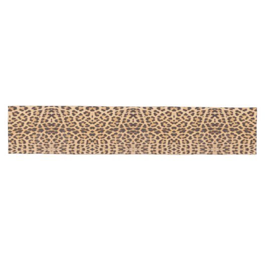 trendy stijlvolle mode leopard print medium tafelloper (Horizontaal)