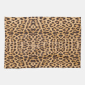 trendy stijlvolle mode leopard print theedoek (Horizontaal)