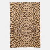trendy stijlvolle mode leopard print theedoek (Verticaal)