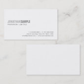 Trendy stijlvolle, moderne grafische eenvoudige lu visitekaartje (Voorkant / Achterkant)