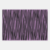 Trendy stijlvolle Paarse papierbladen voor het ver Inpakpapier Vel (Voorkant 3)