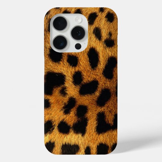 Trendy stijlvolle safari dierenprint luipaard patr Case-Mate iPhone case (Achterkant)