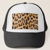 trendy stijlvolle safari - leopardafdruk trucker pet (Voorkant)