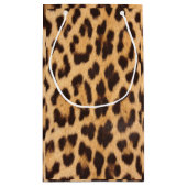 trendy stijlvolle, wilde safari leopard print klein cadeauzakje (Achterkant)