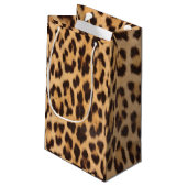 trendy stijlvolle, wilde safari leopard print klein cadeauzakje (Achterkant Gekanteld)