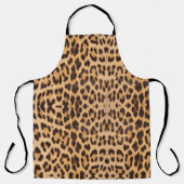 trendy stijlvolle, wilde safari leopard print schort (Voorkant)