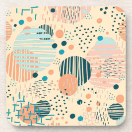 Trendy stippen patroon werpt kussen bier onderzetter