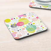 Trendy stippen patroon werpt kussen bier onderzetter (Linkerzijde)