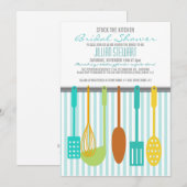 Trendy Stock the Kitchen Bridal Shower Kaart (Voorkant / Achterkant)