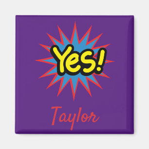 Trendy Street art Magneet