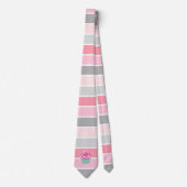 Trendy Strepen, Cupcake Stropdas (Voorkant)