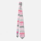 Trendy Strepen, Cupcake Stropdas (Achterkant)