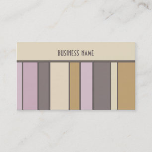 Trendy Stripes Design Visitekaartje