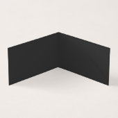 Trendy Style Gray Monogram Minimalist Plain Simple Visitekaartje (Binnen)