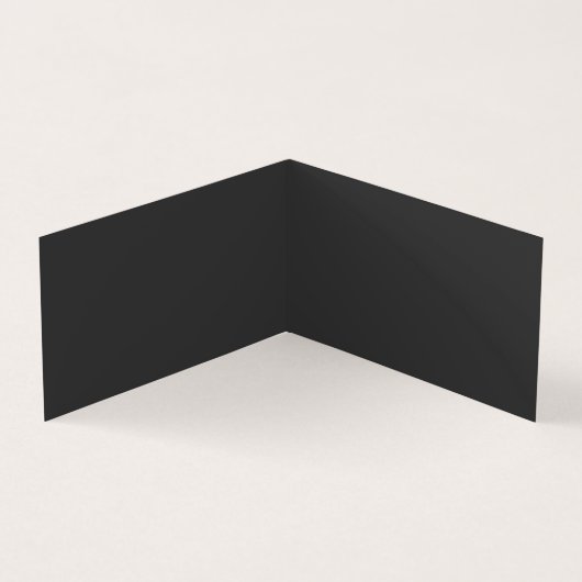 Trendy Style Gray Monogram Minimalist Plain Simple Visitekaartje (Binnen)