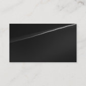 Trendy Stylish Grey Wave Pattern Visitekaartje (Achterkant)