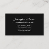 Trendy Stylish Hair stylist Salon Tools Beauty Visitekaartje (Achterkant)