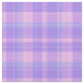 Trendy Stylish Pastel Pink Paars Pset Pattern Stof (Close Up)