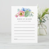 Trendy Succulent Bloemige Bruiloft Borrel Advies (Staand voorkant)