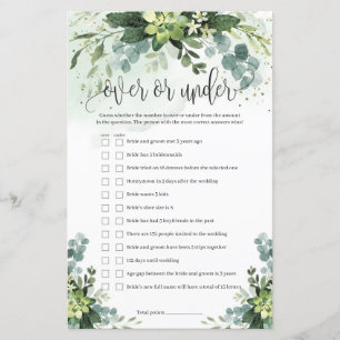 Trendy succulent greenery boho over of onder spel