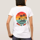 trendy "summer vibes" t-shirt (Achterkant)