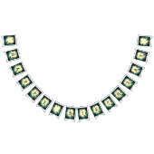 Trendy T-Rex Dinosaur Silhouette Bunting Banner (Alle)