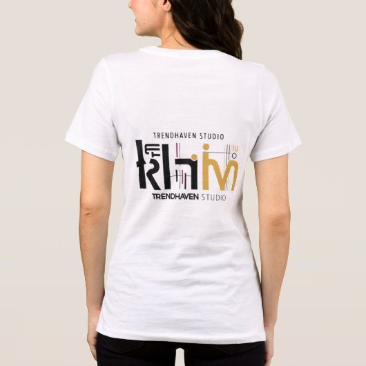 Trendy T-shirts van TrendHaven Studio | (Achterkant)