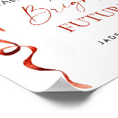 Trendy Taco over een stralend Afstuderen voor de t Poster (Hoek)