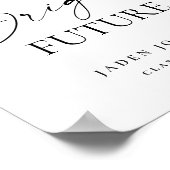 Trendy Taco over een stralend Afstuderen voor de t Poster (Hoek)