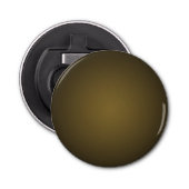Trendy Tan en Black Grainy Vignette Button Flesopener (Voorkant)