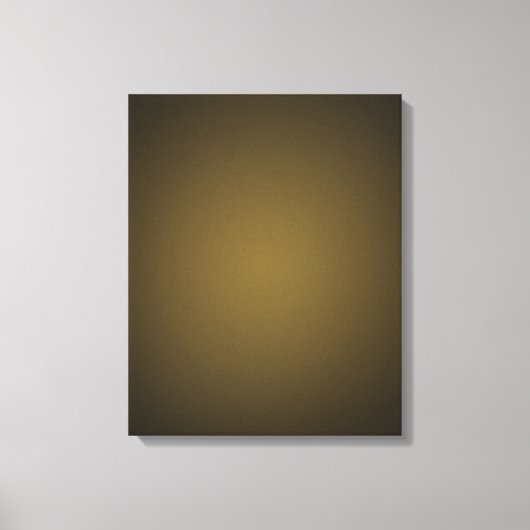 Trendy Tan en Black Grainy Vignette Canvas Afdruk (Voorkant)