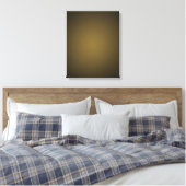 Trendy Tan en Black Grainy Vignette Canvas Afdruk (Insitu (Slaapkamer))